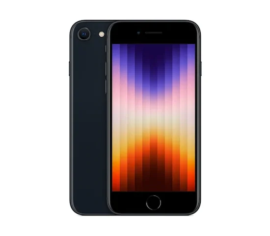 iPhone SE (2022) 128GB (midnatt)