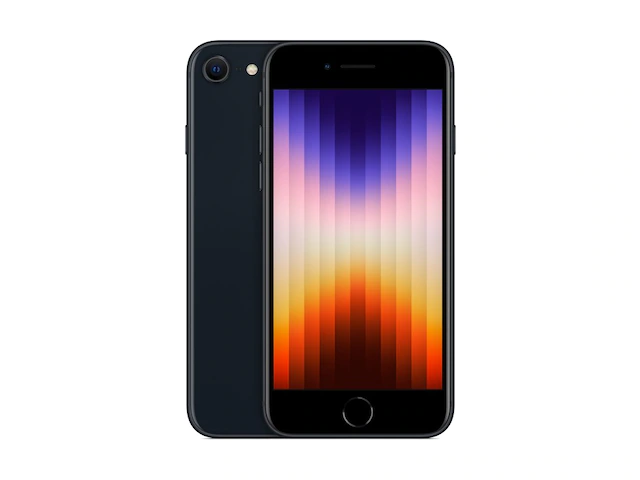 iPhone SE (2022) 128GB (midnatt)