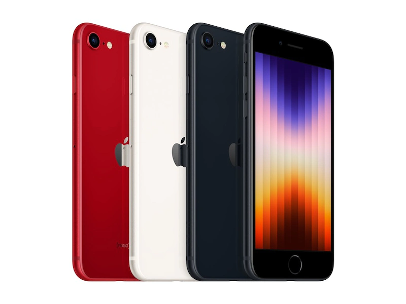 iPhone SE (2022) 128GB (midnatt) - Bilde 3